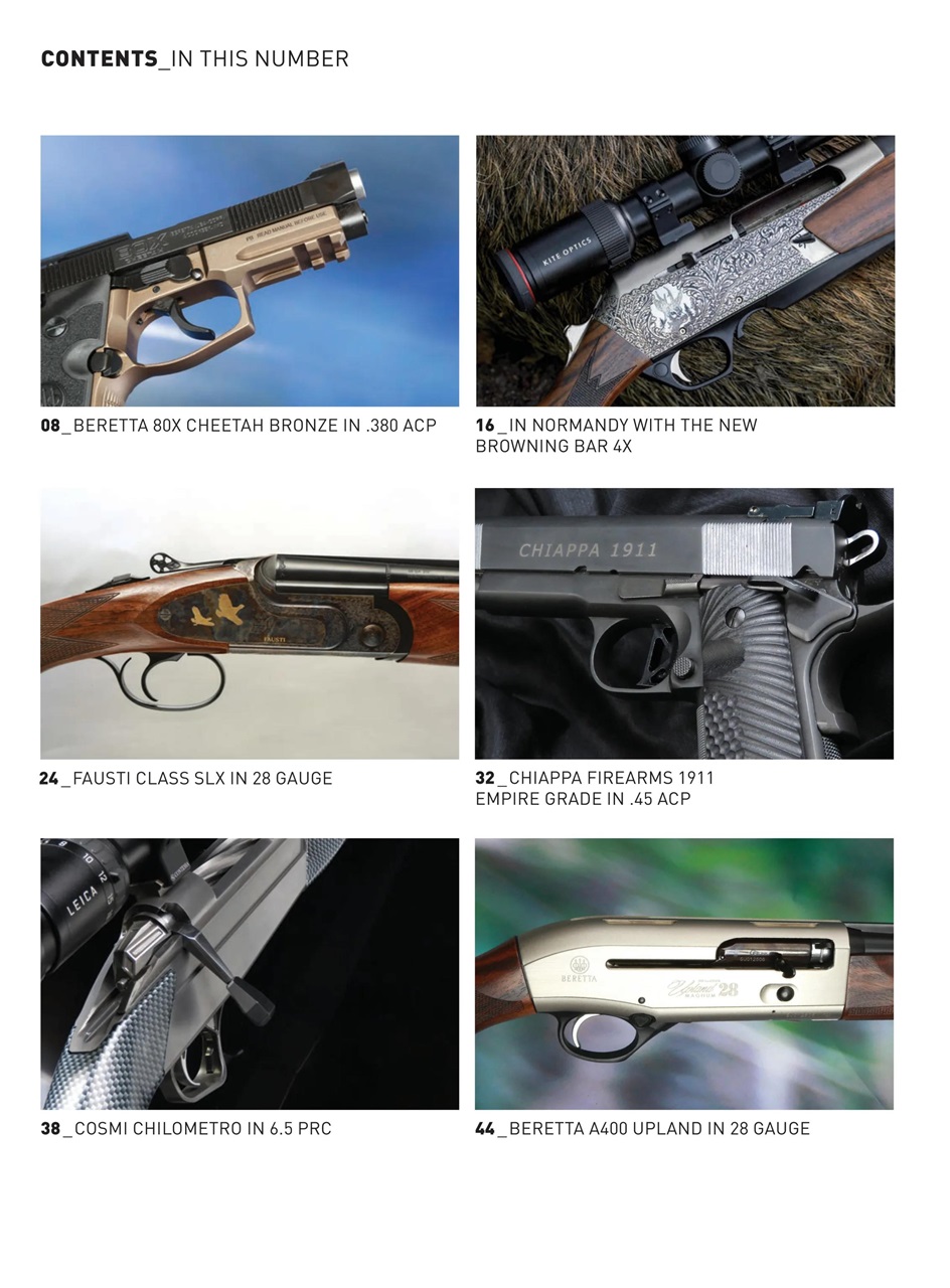 GUNS: The Italian Way Magazine Preview Pages