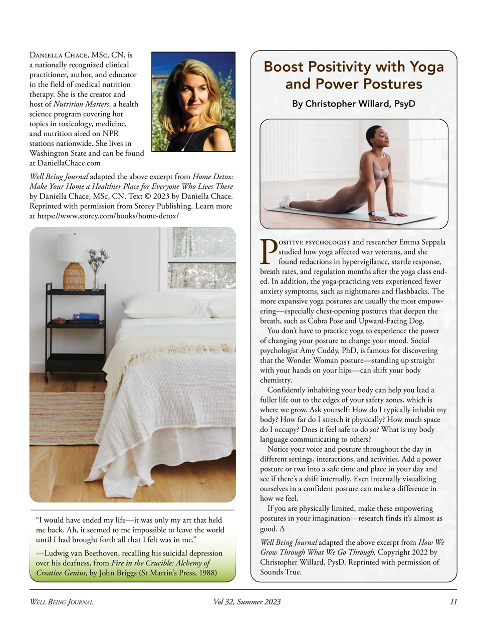 Well Being Journal Preview Pages