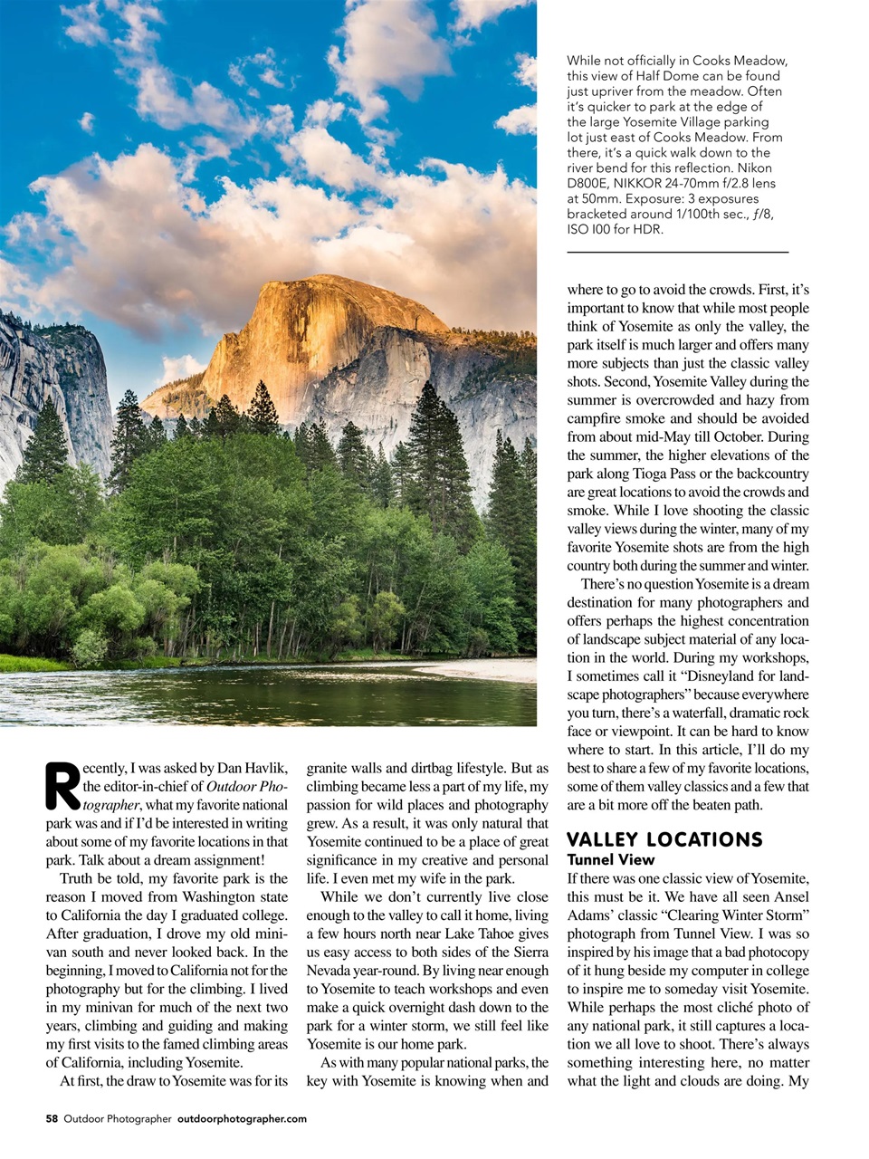 Outdoor Photographer Preview Pages