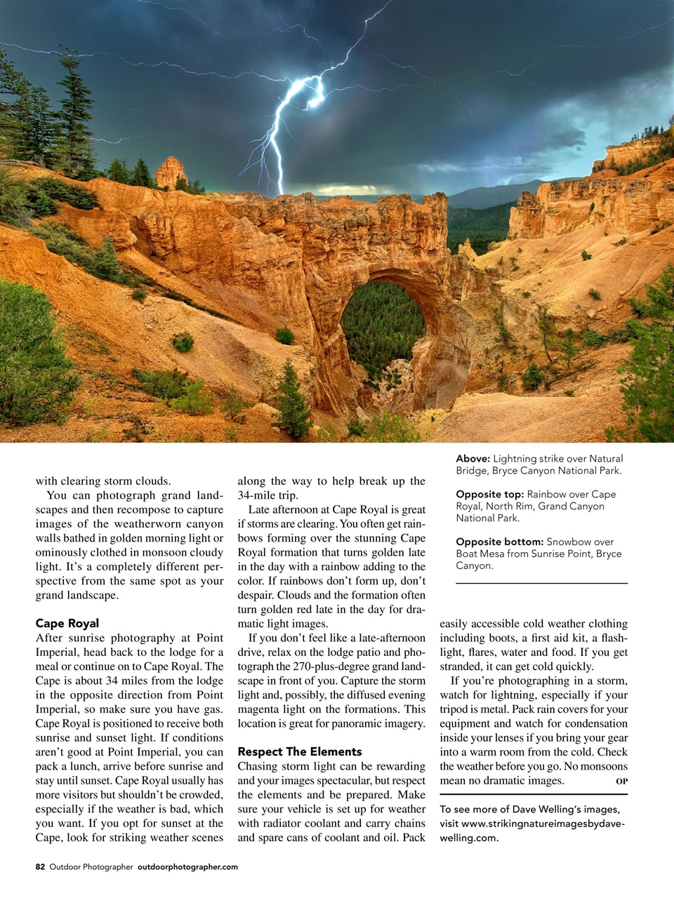 Outdoor Photographer Preview Pages