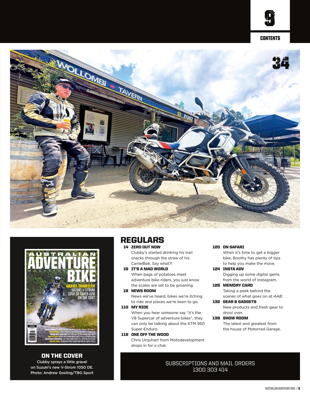 Australian Adventure Bike Preview Pages