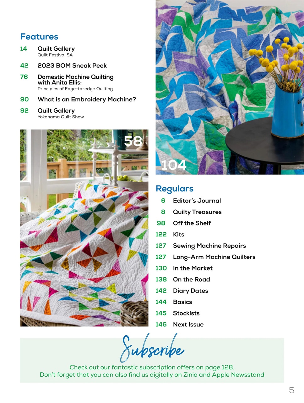 Quilters Companion Preview Pages