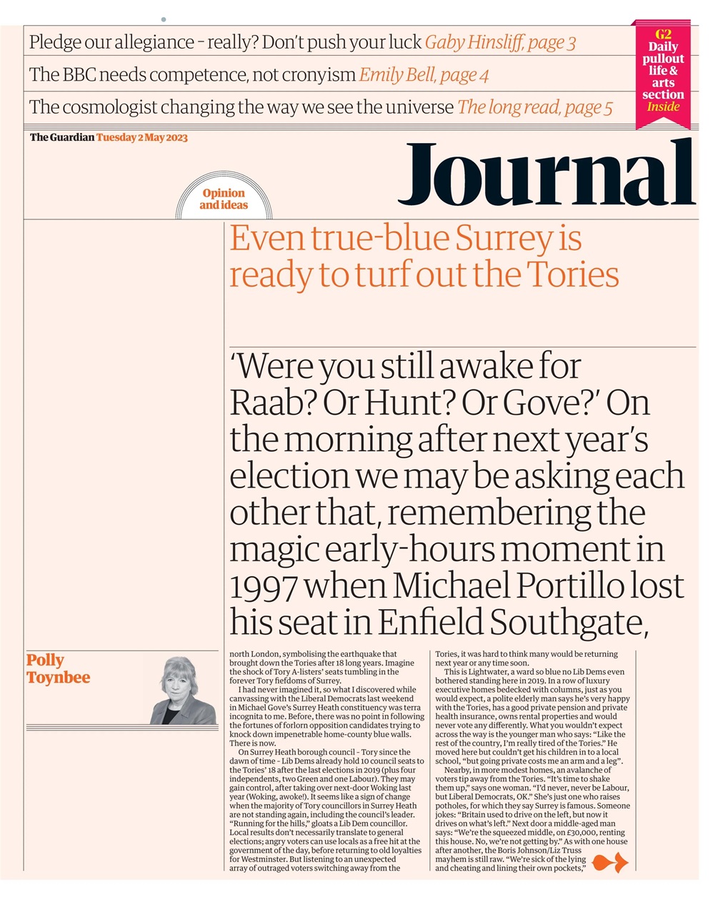 The Guardian Newspaper Preview Pages