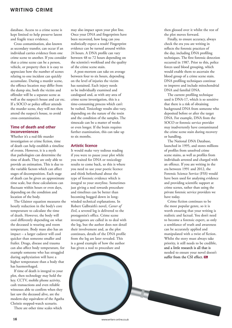 Writing Magazine Preview Pages