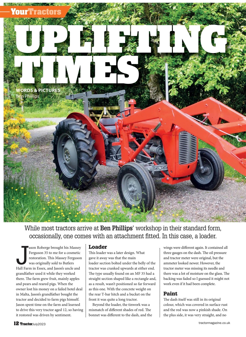Tractor & Farming Heritage Magazine Preview Pages