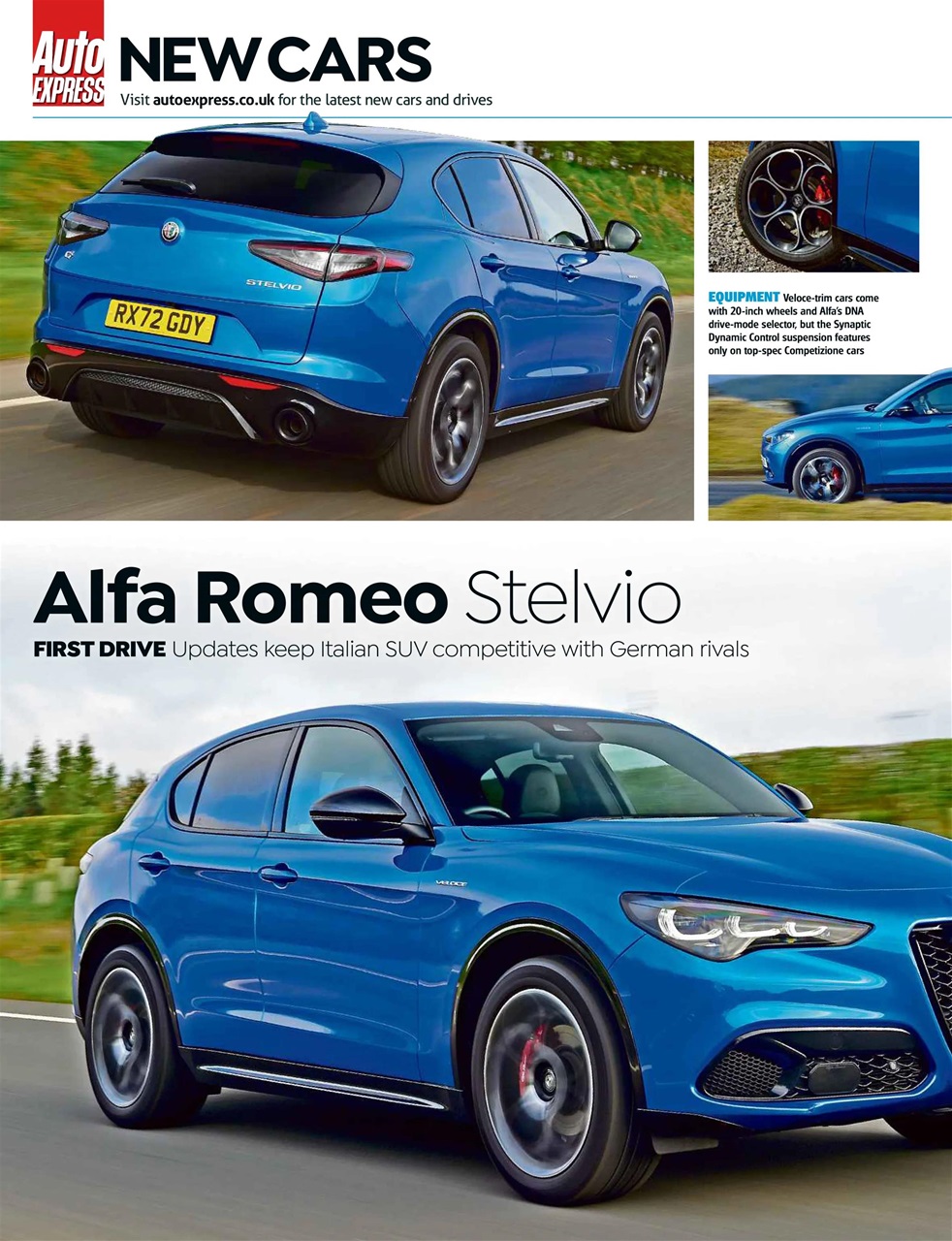 Auto Express Preview Pages