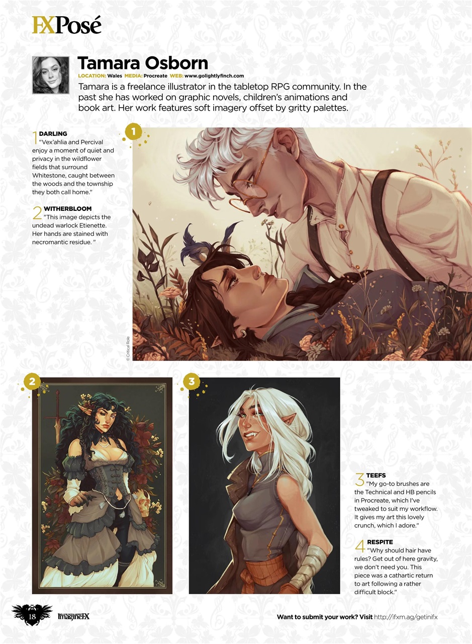 ImagineFX Preview Pages