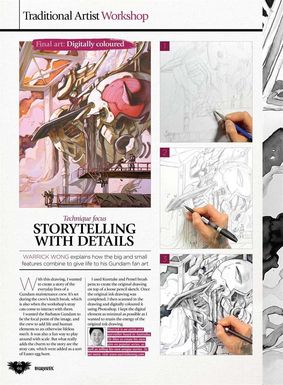 ImagineFX Preview Pages
