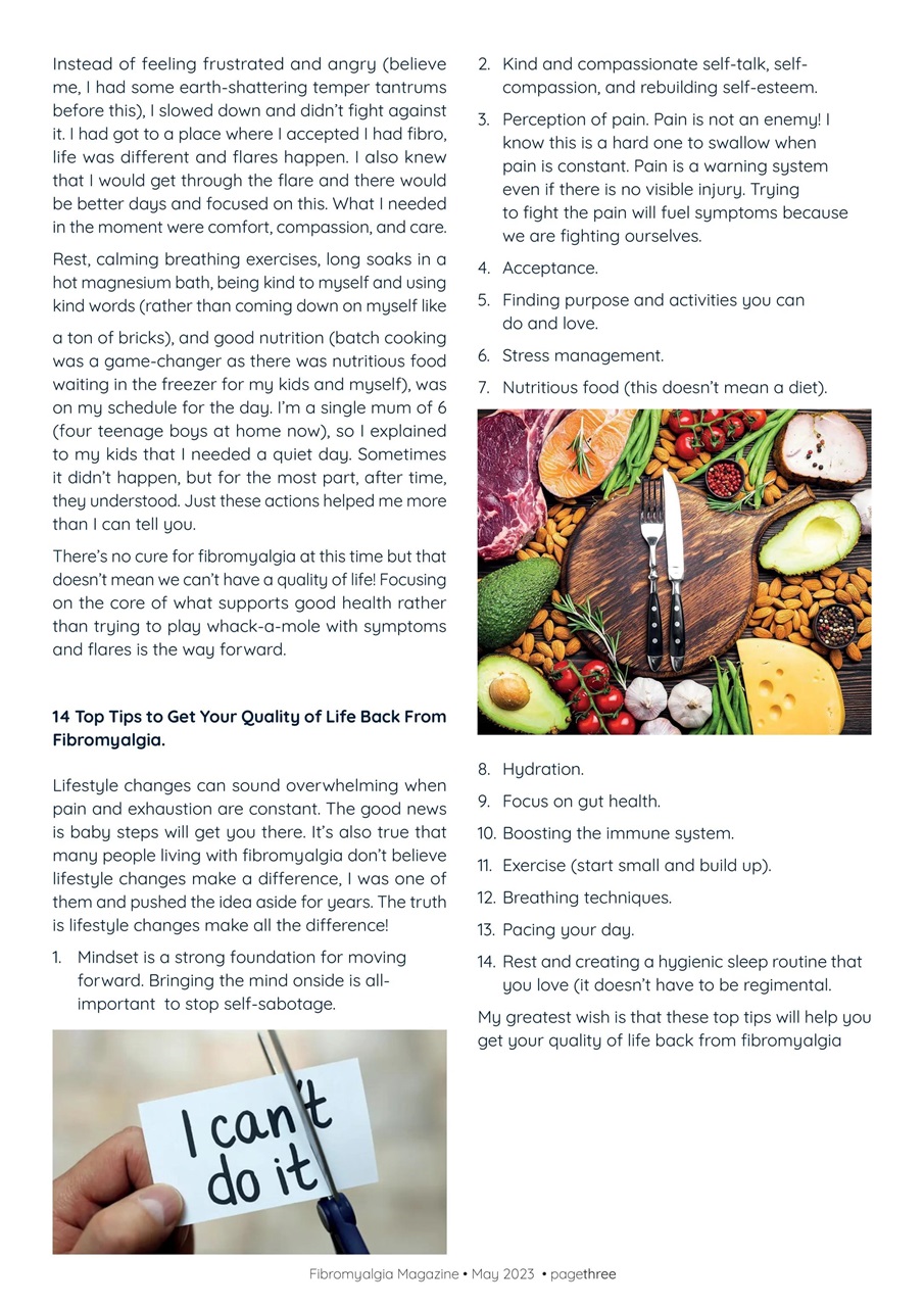 Fibromyalgia Magazine Preview Pages