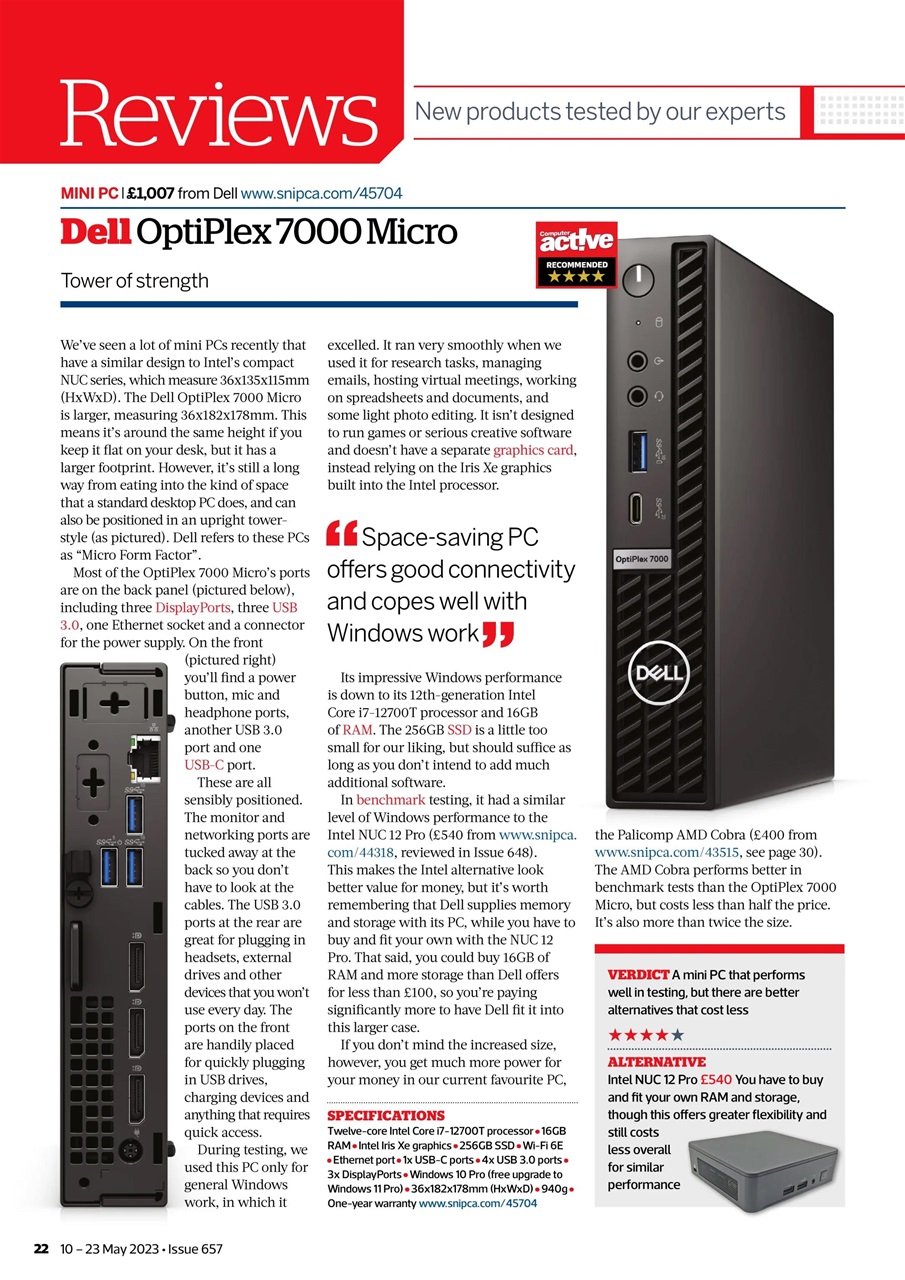 Computer Active Preview Pages