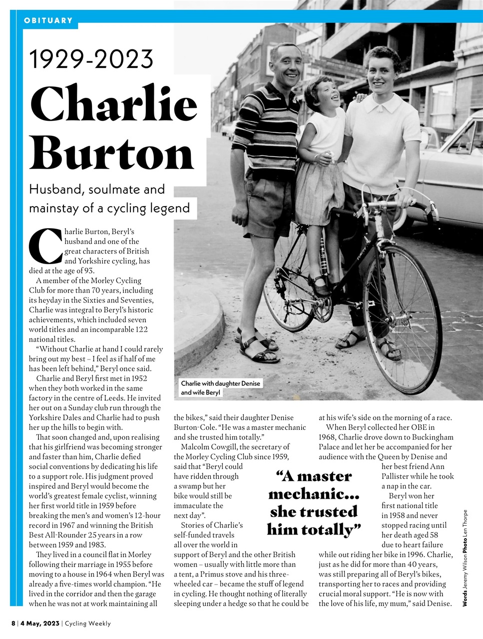 Cycling Weekly Preview Pages