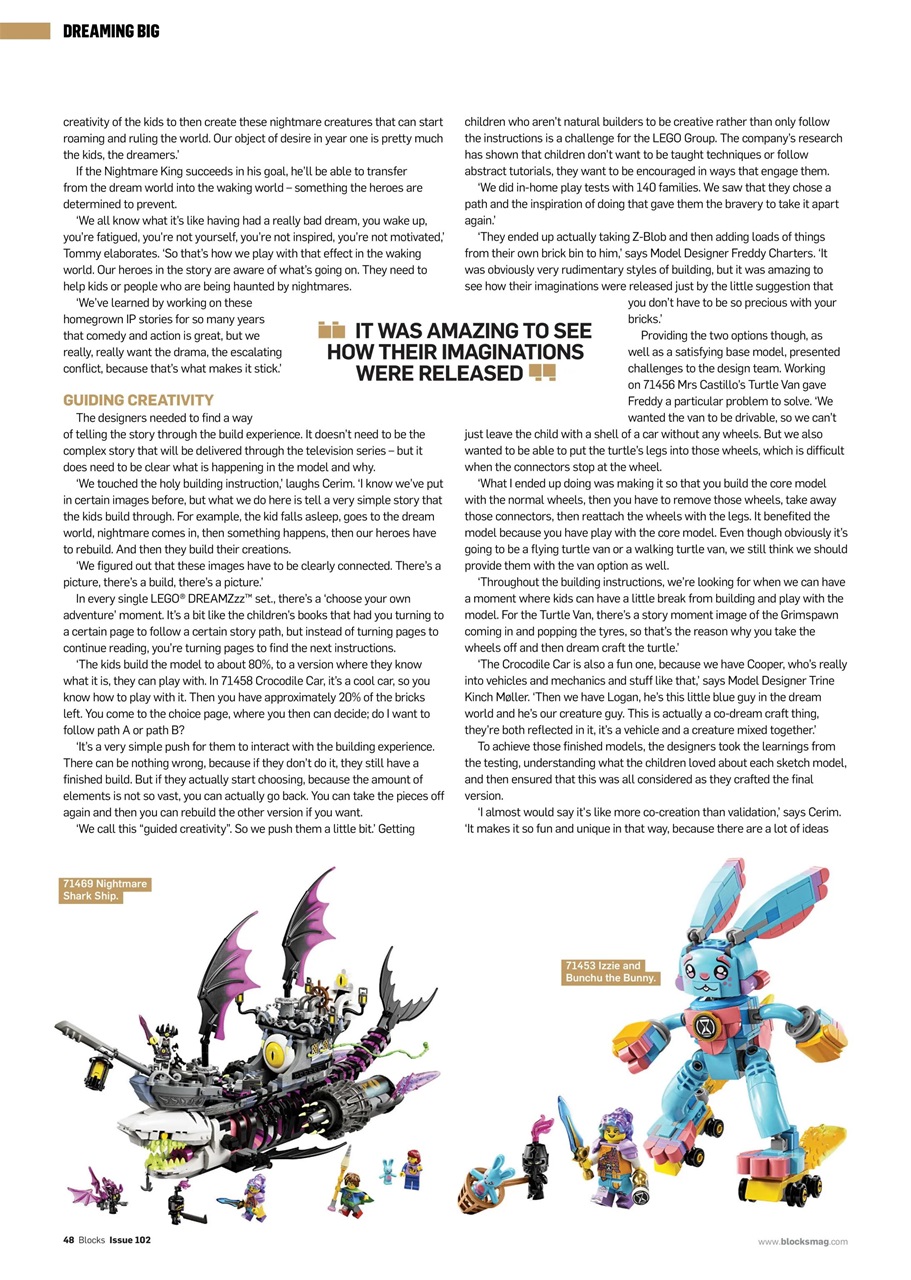 Blocks Magazine Preview Pages