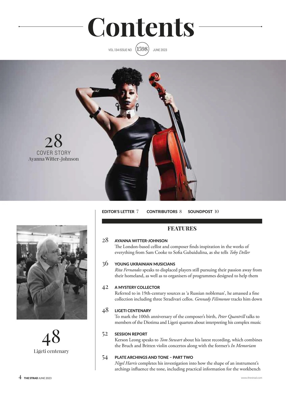 The Strad Preview Pages