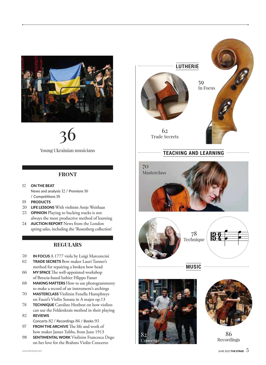 The Strad Preview Pages