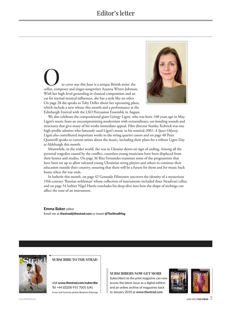 The Strad Preview Pages