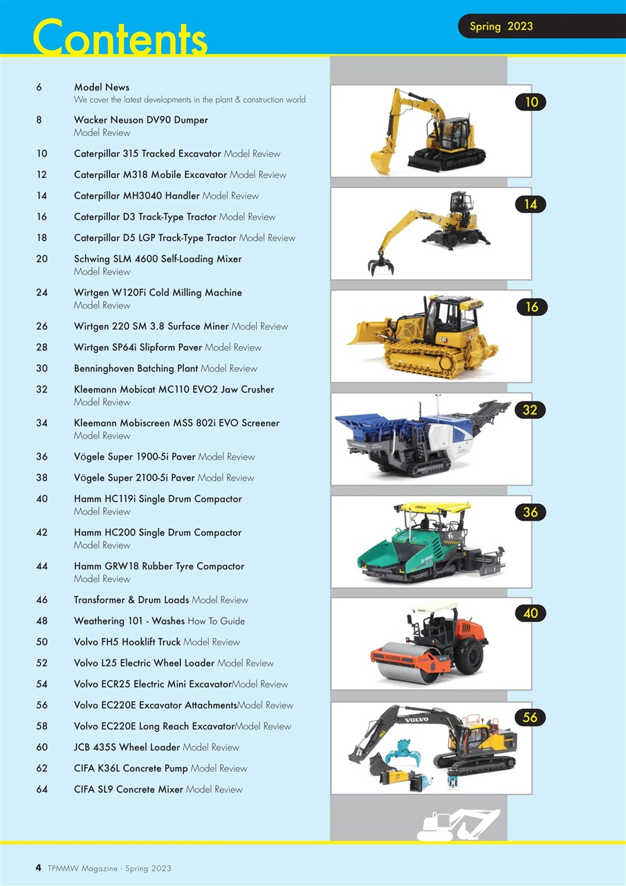 Truck, Plant & Machinery Model World Preview Pages