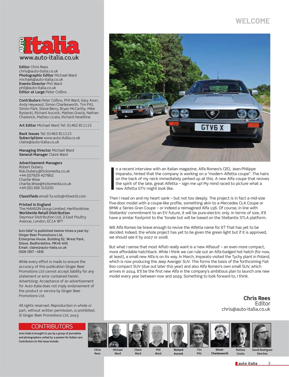 AutoItalia Magazine Preview Pages