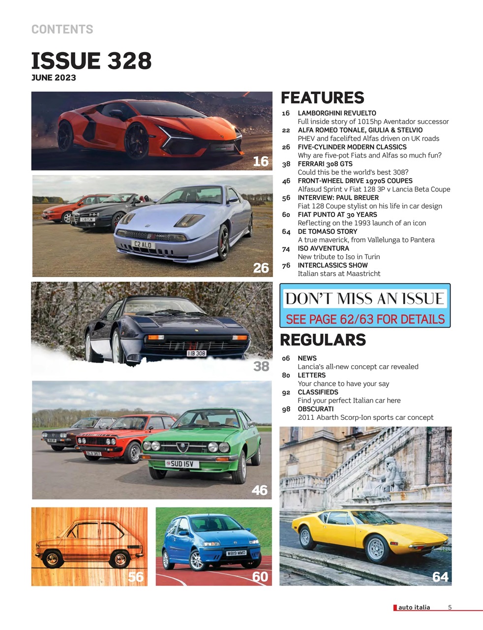 AutoItalia Magazine Preview Pages