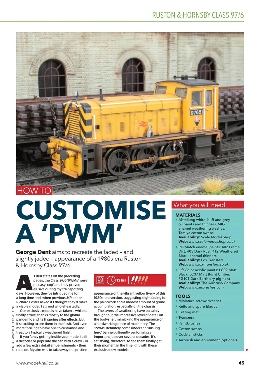 Model Rail Preview Pages