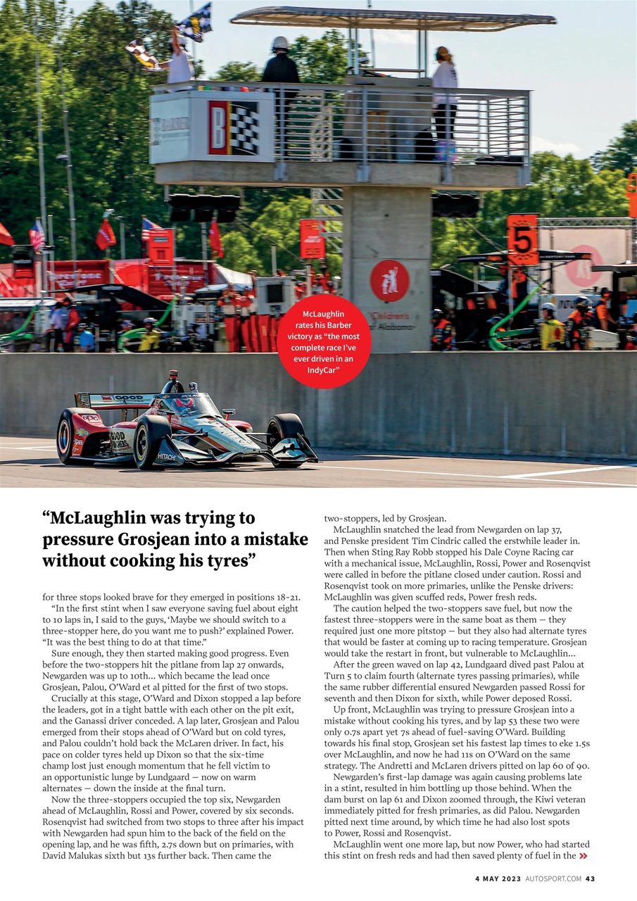Autosport Preview Pages