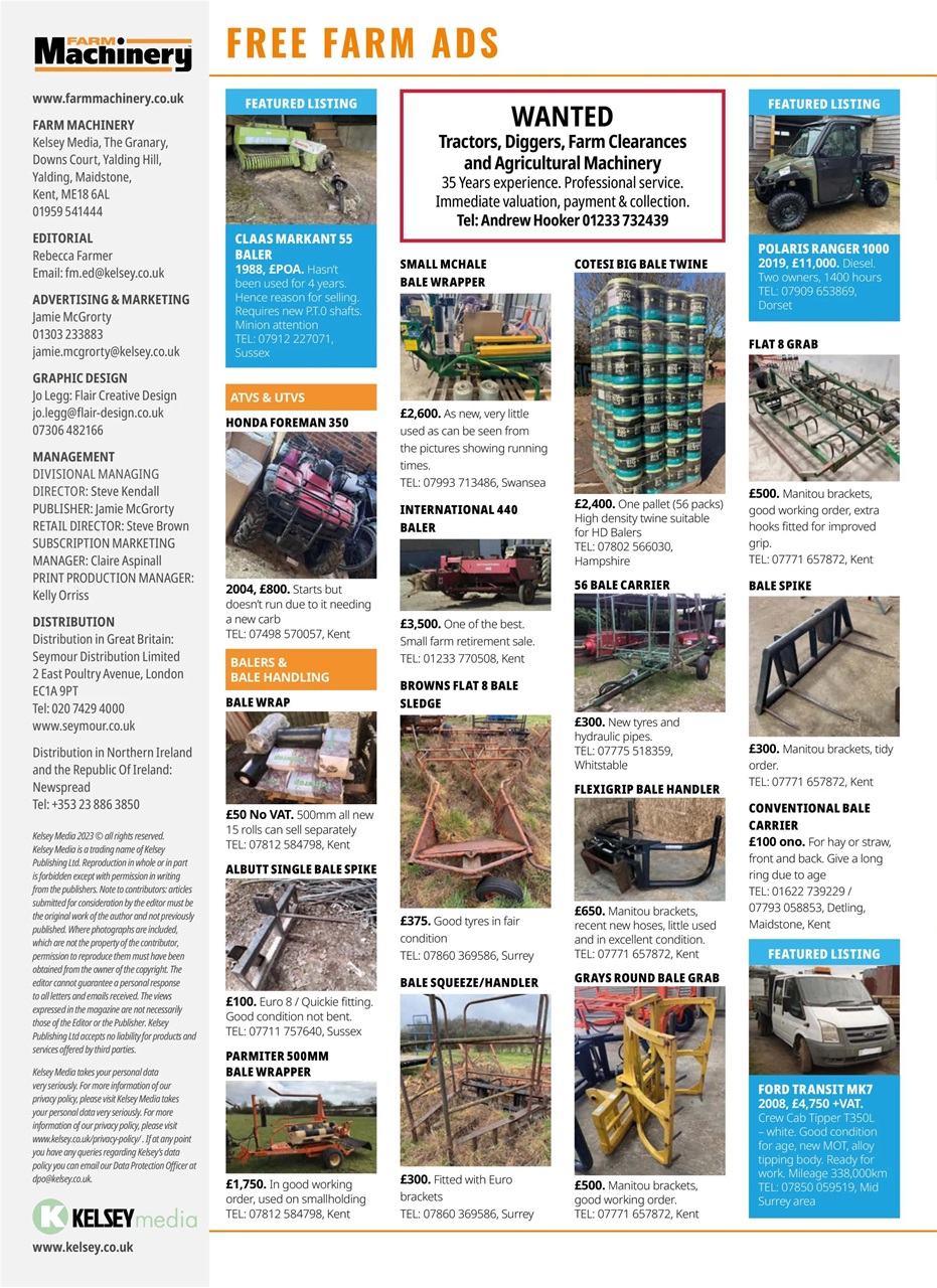 Farm Machinery Preview Pages