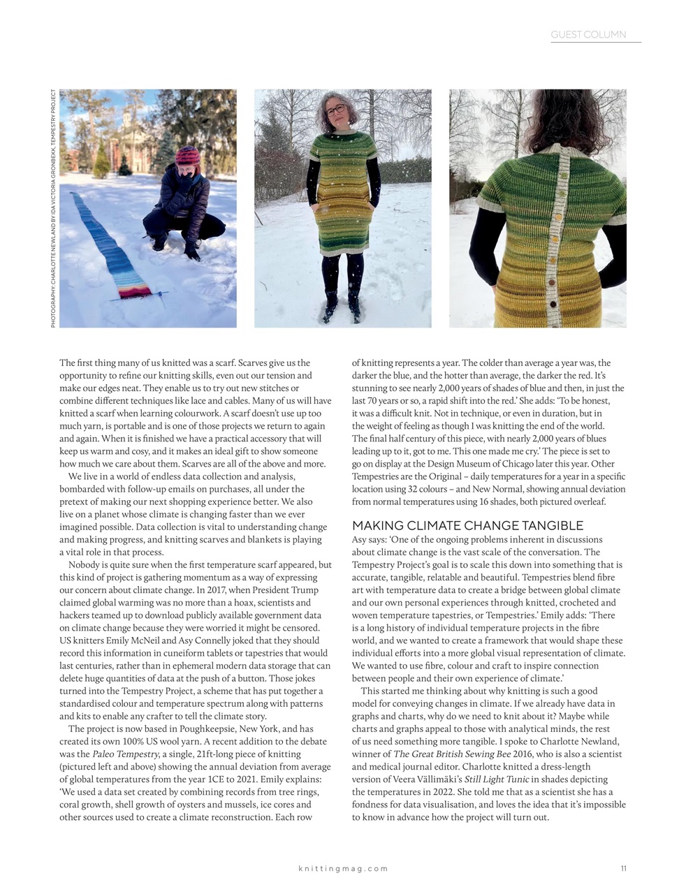 Knitting Preview Pages