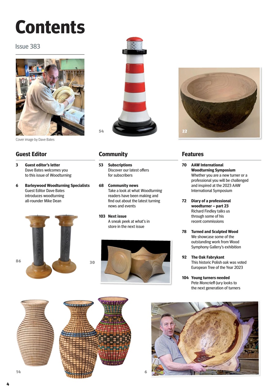 Woodturning Preview Pages
