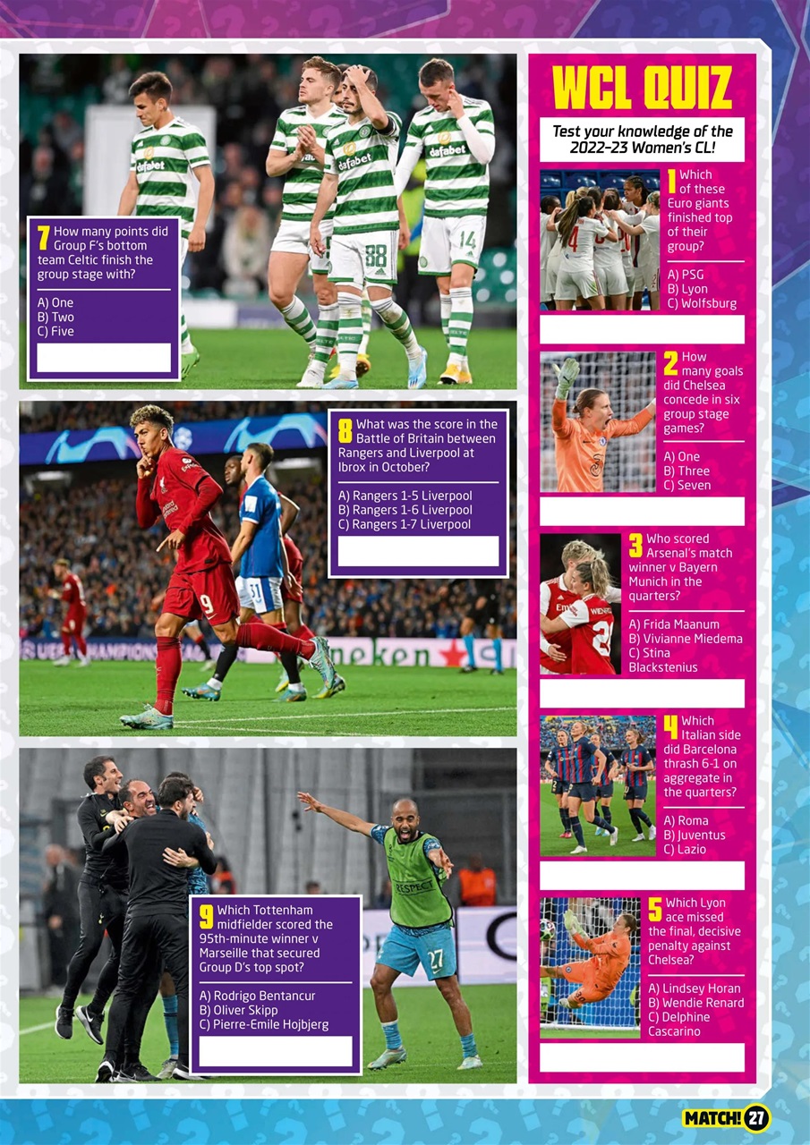 Match Preview Pages
