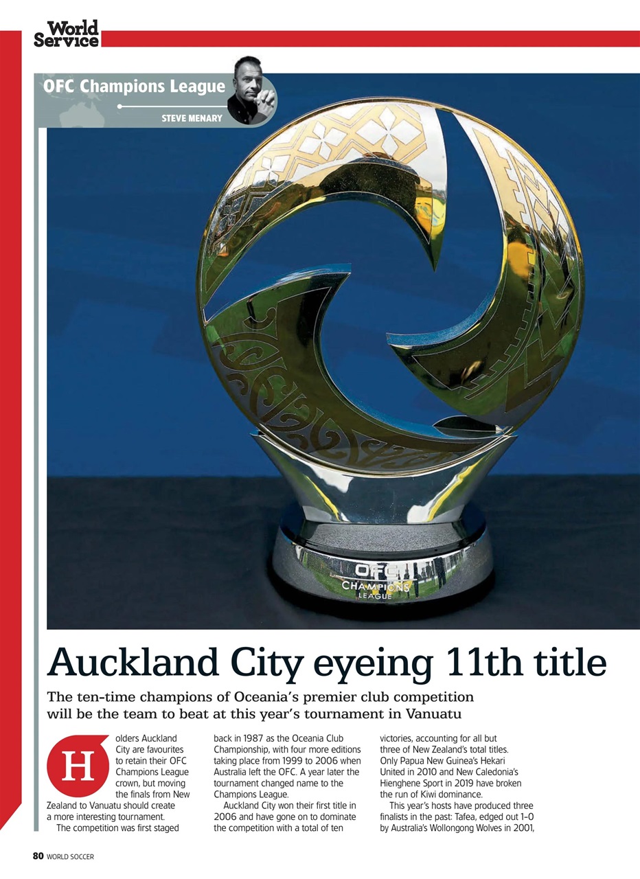 World Soccer Preview Pages