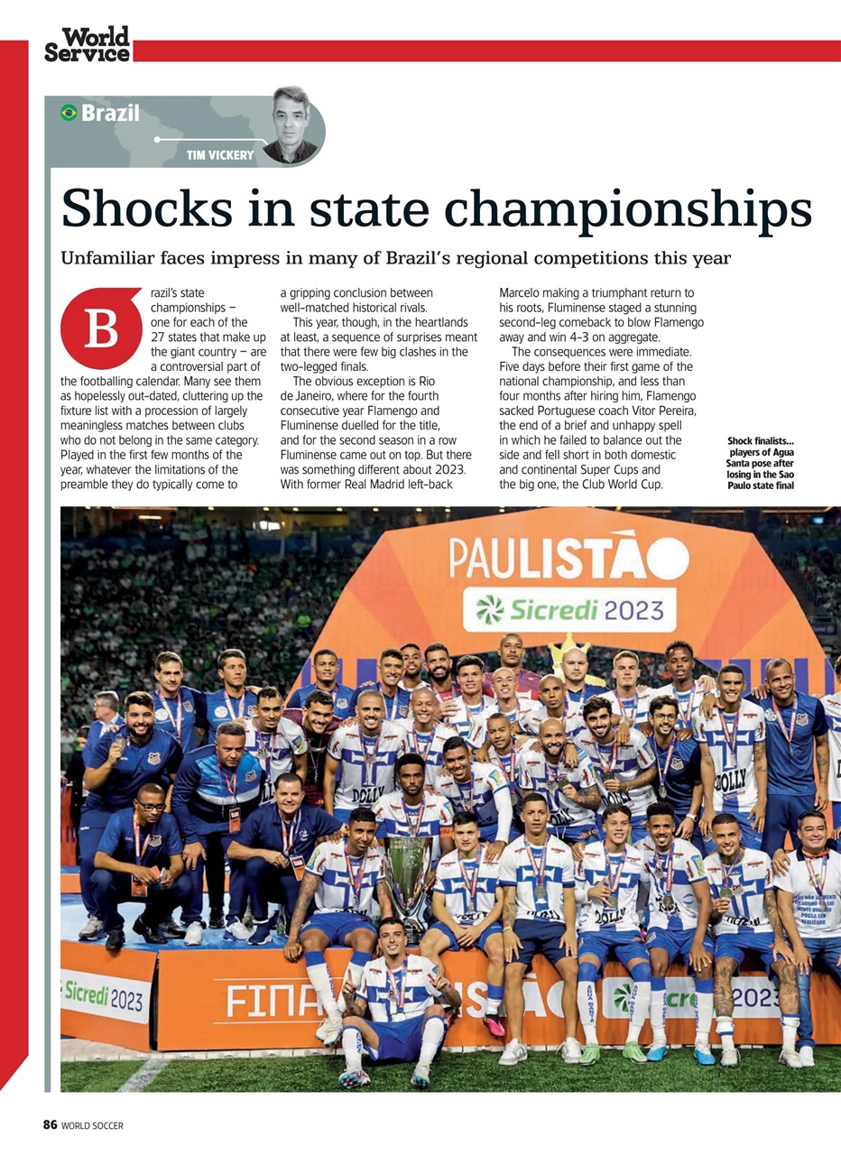 World Soccer Preview Pages