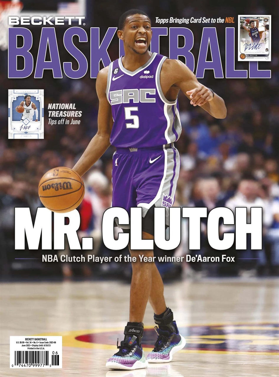 Beckett Basketball Magazine Preview Pages