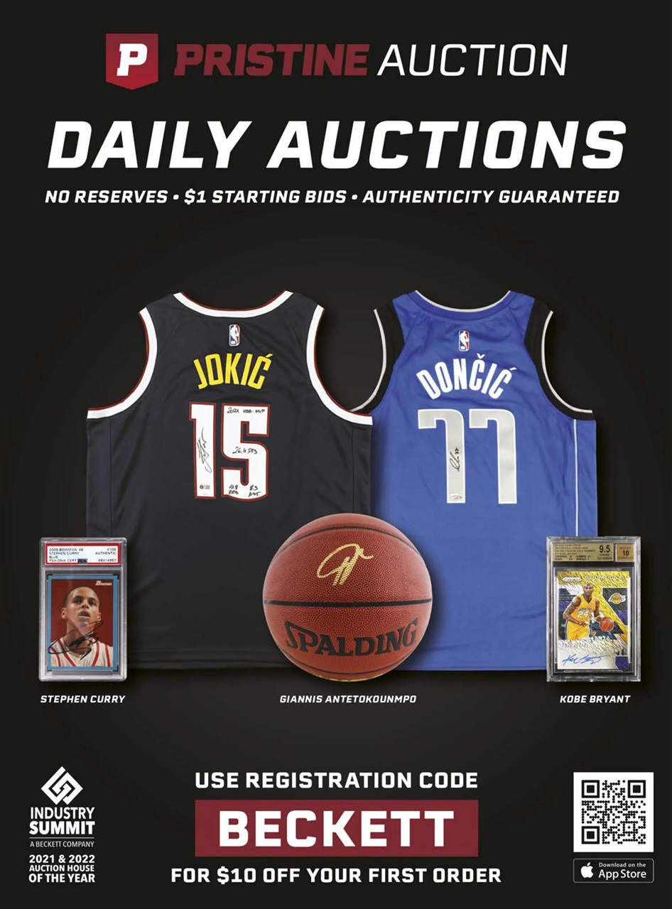 Beckett Basketball Magazine Preview Pages