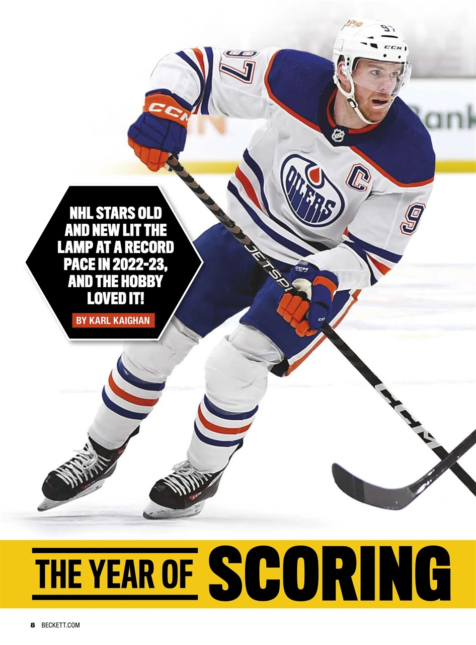 Beckett Hockey Magazine Preview Pages