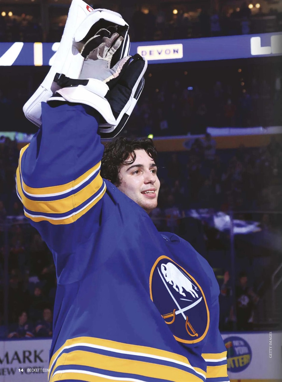 Beckett Hockey Magazine Preview Pages