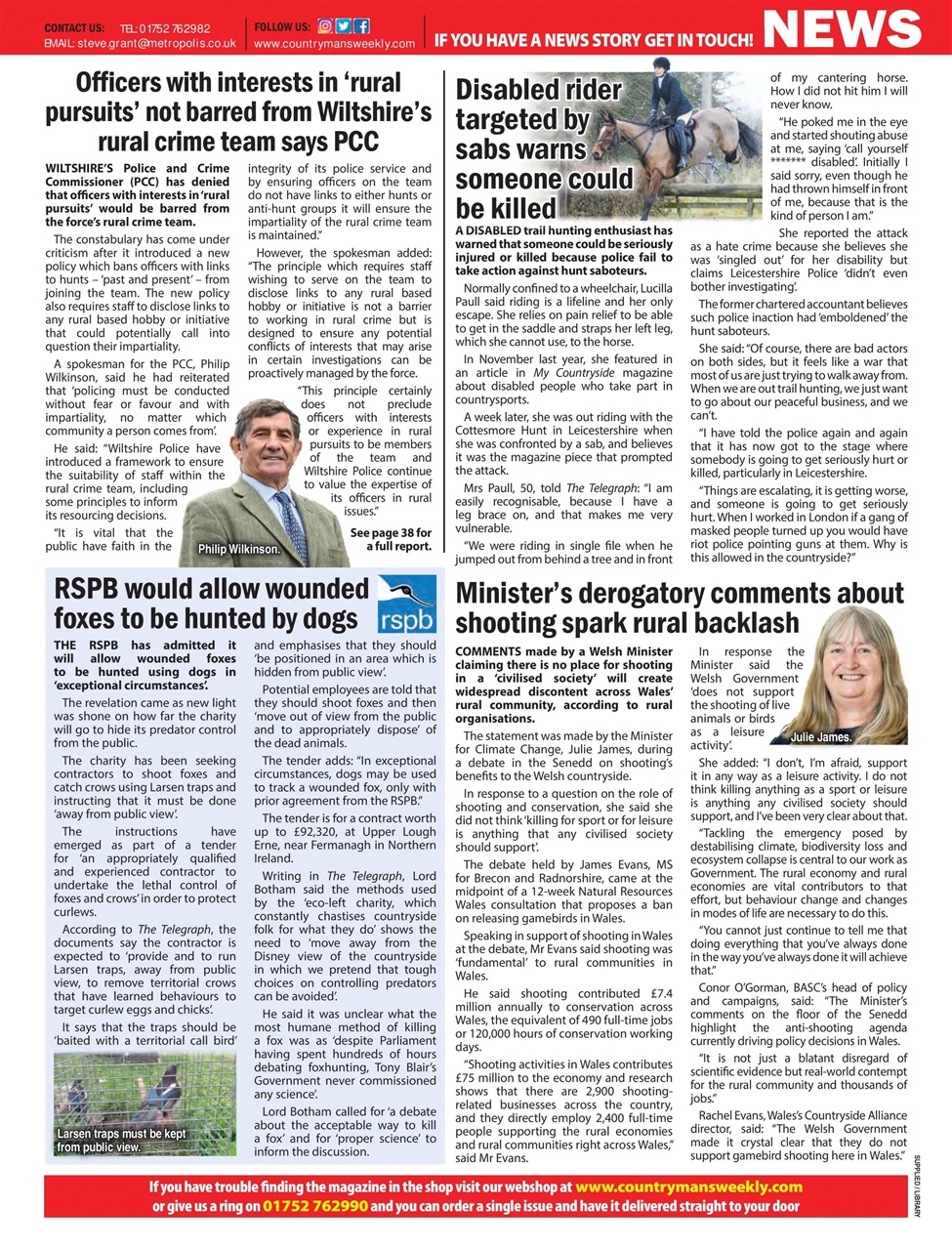 Countryman's Weekly Preview Pages