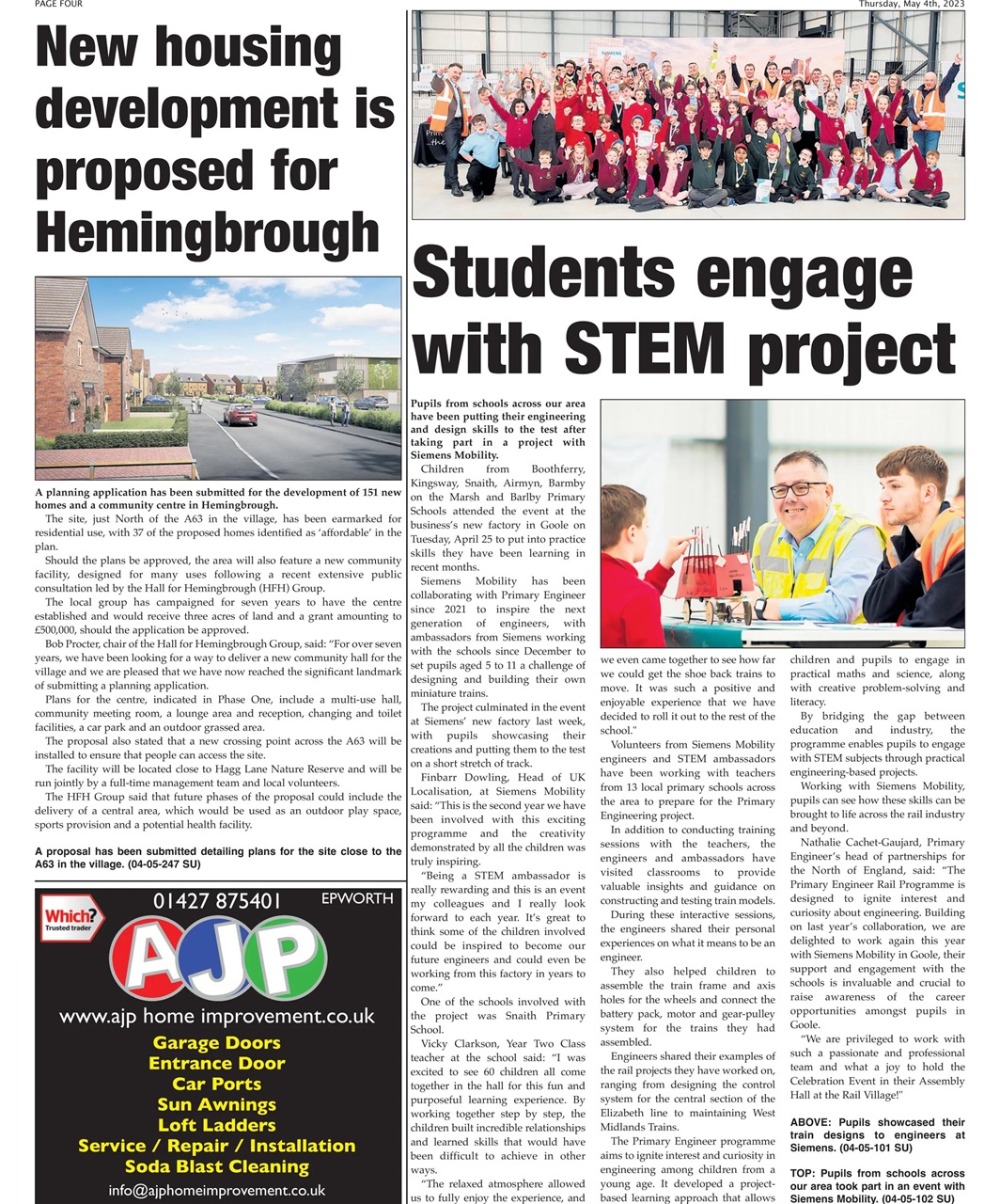 Goole Times Preview Pages