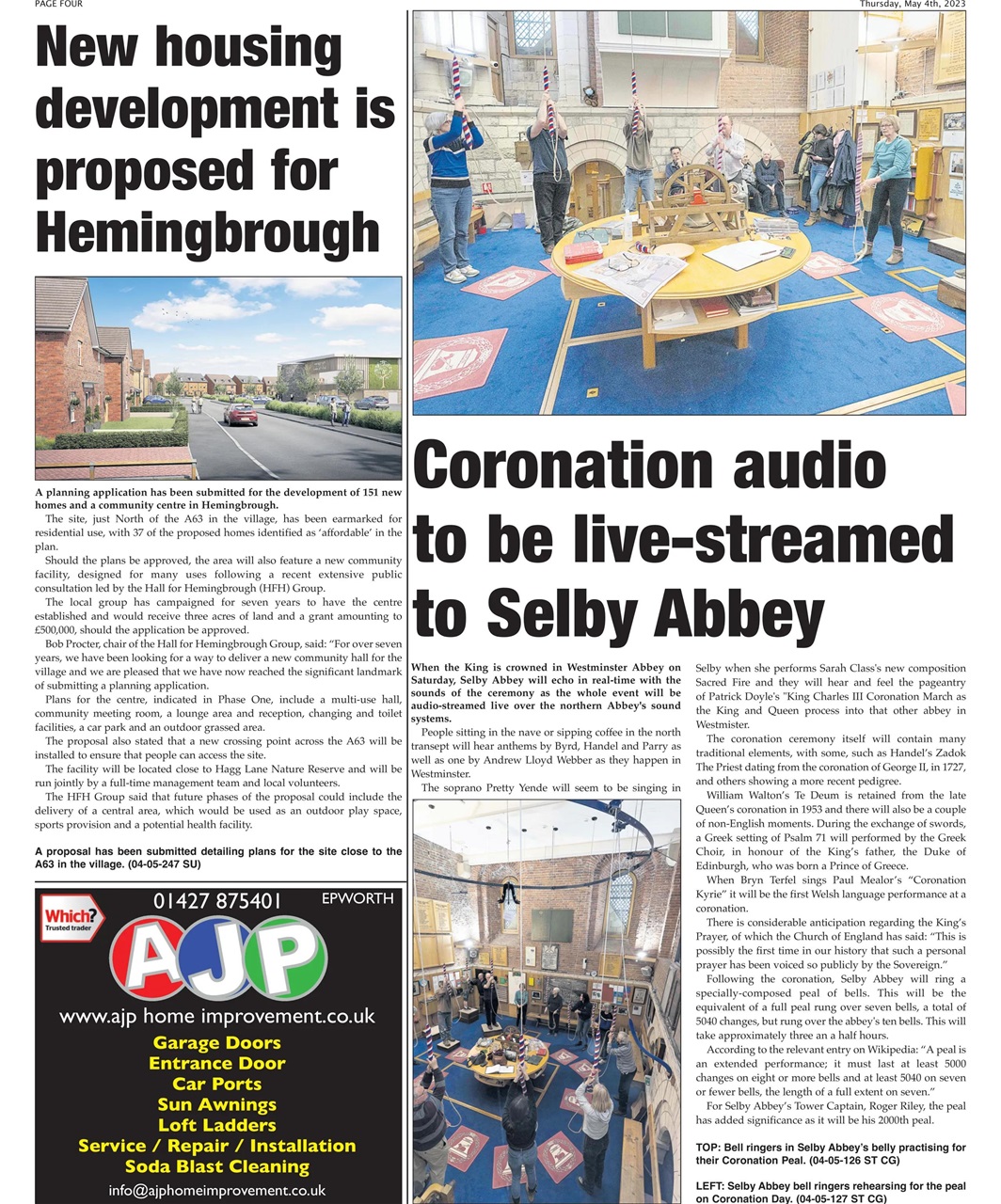 Selby Times Preview Pages