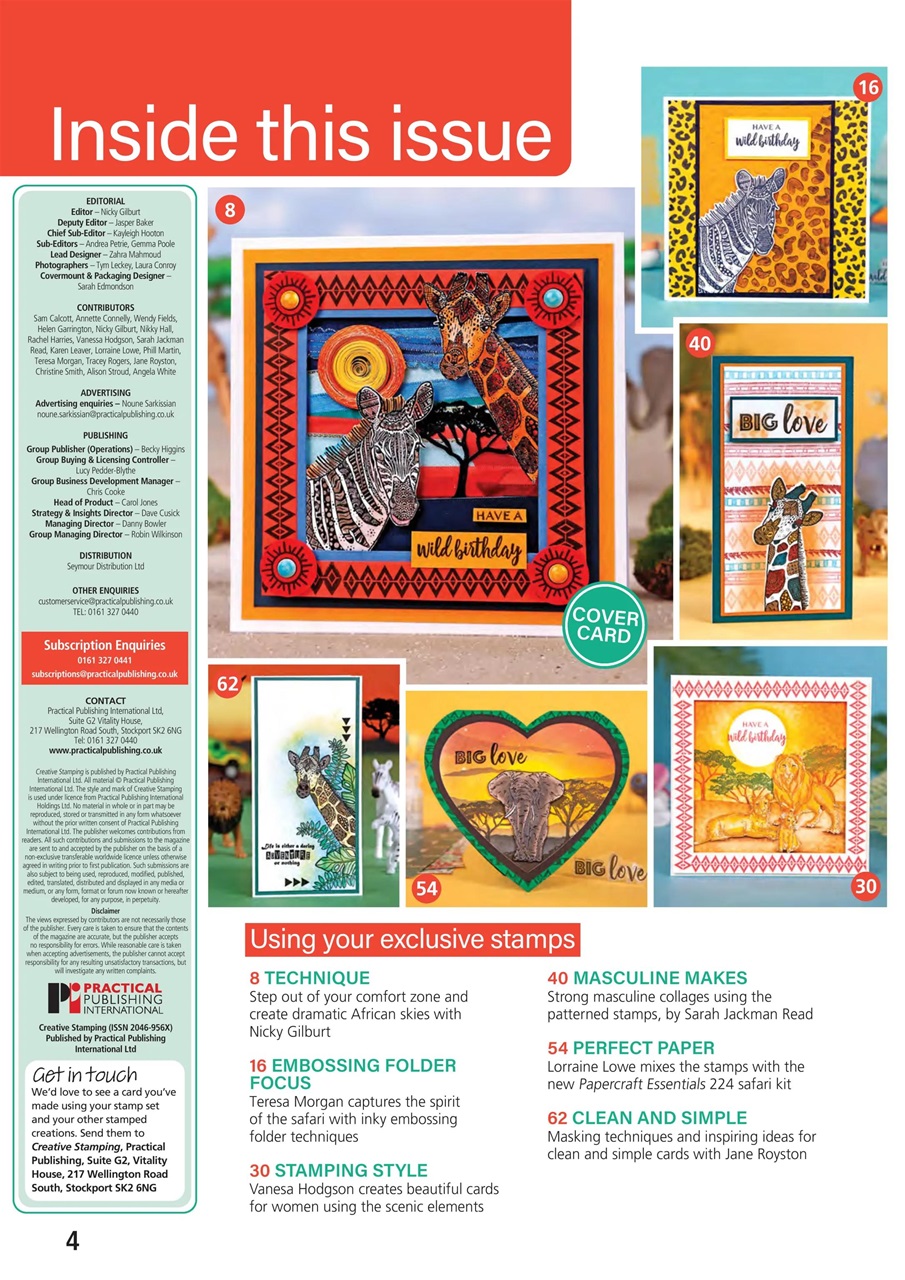 Creative Stamping Preview Pages