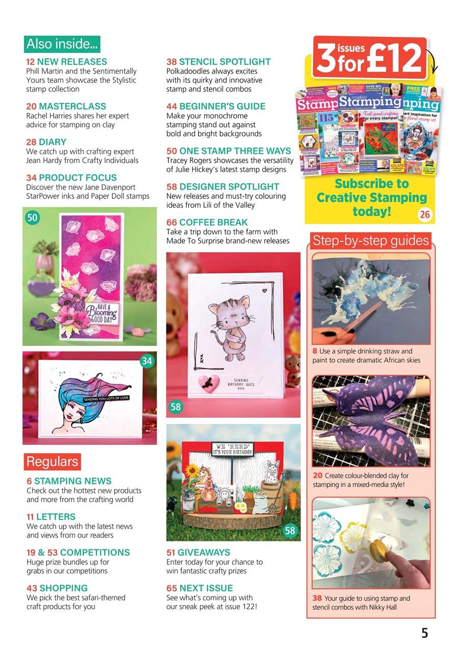 Creative Stamping Preview Pages