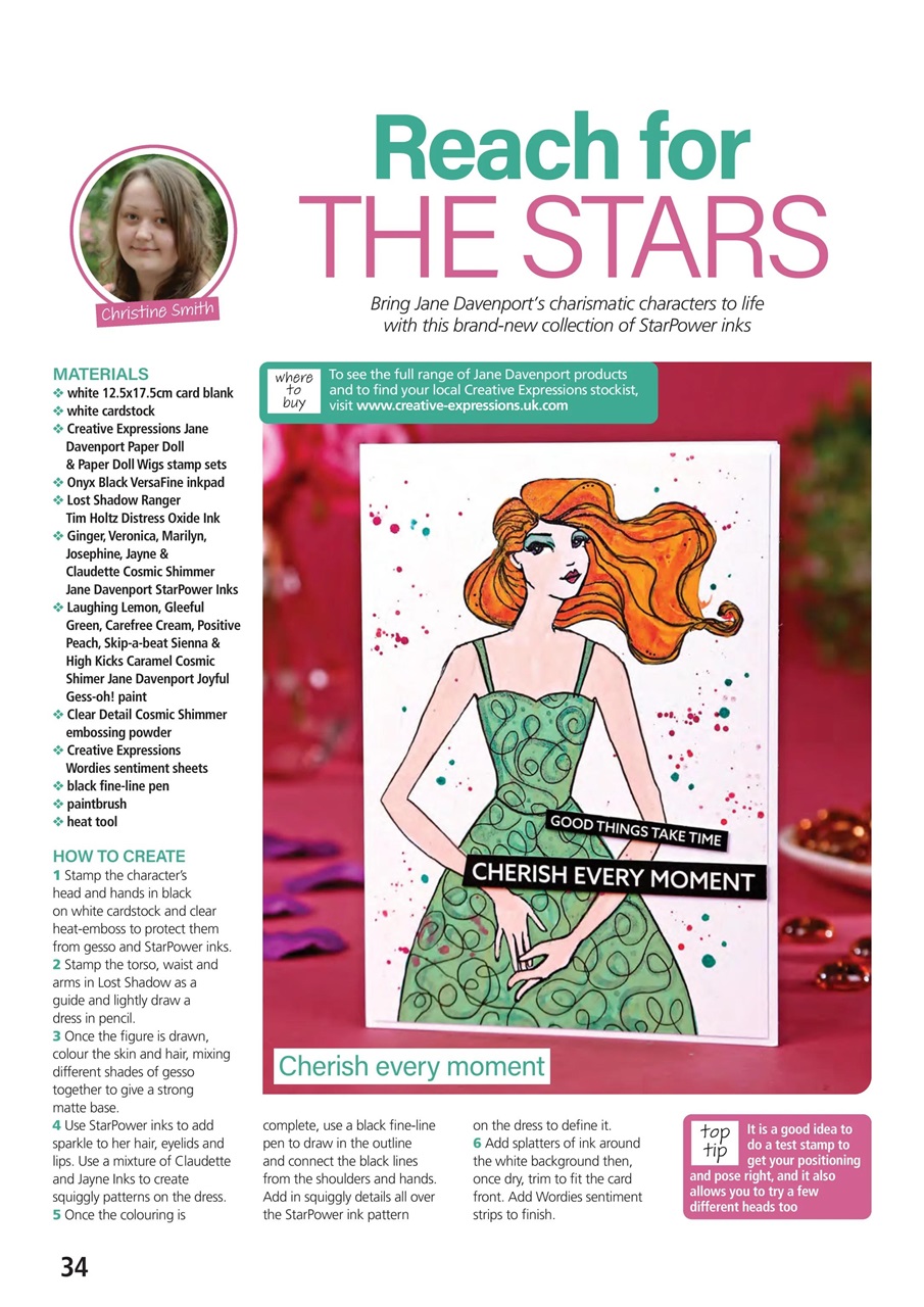 Creative Stamping Preview Pages