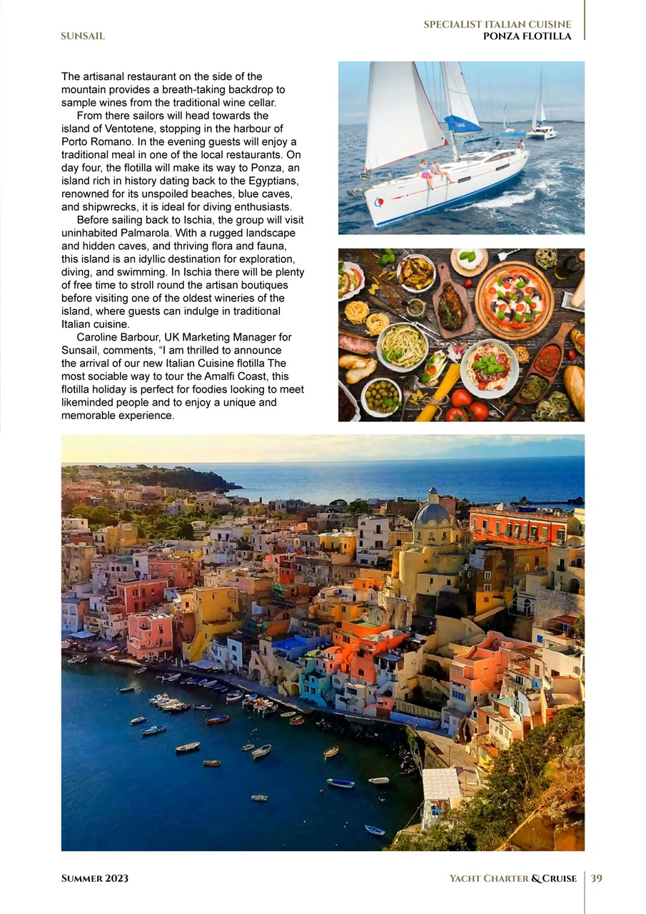 Yacht Charter & Cruise Preview Pages