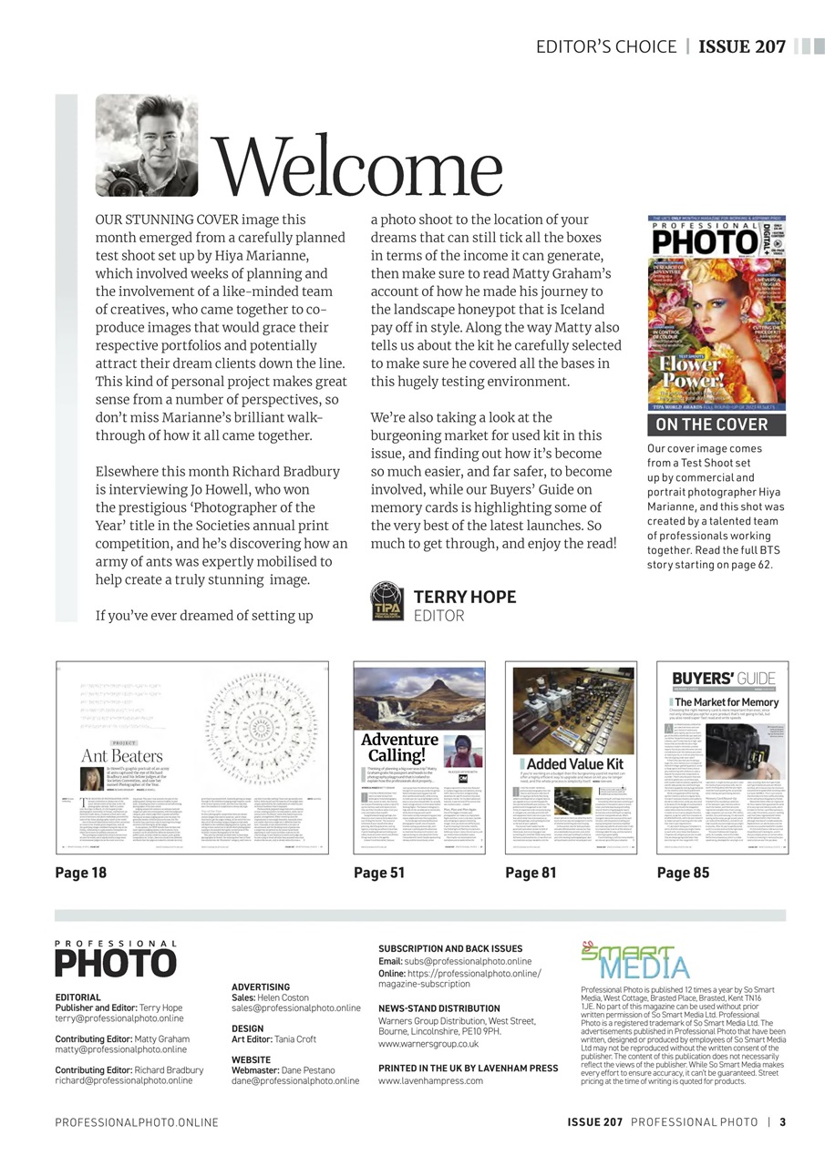 Professional Photo Preview Pages