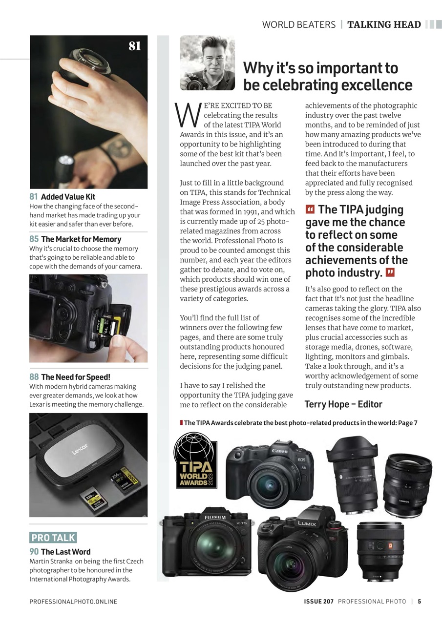 Professional Photo Preview Pages