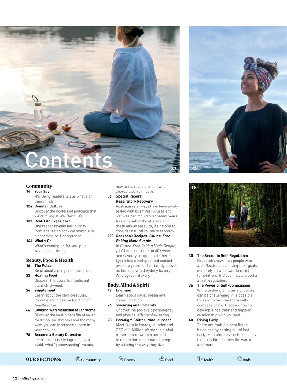 WellBeing Preview Pages