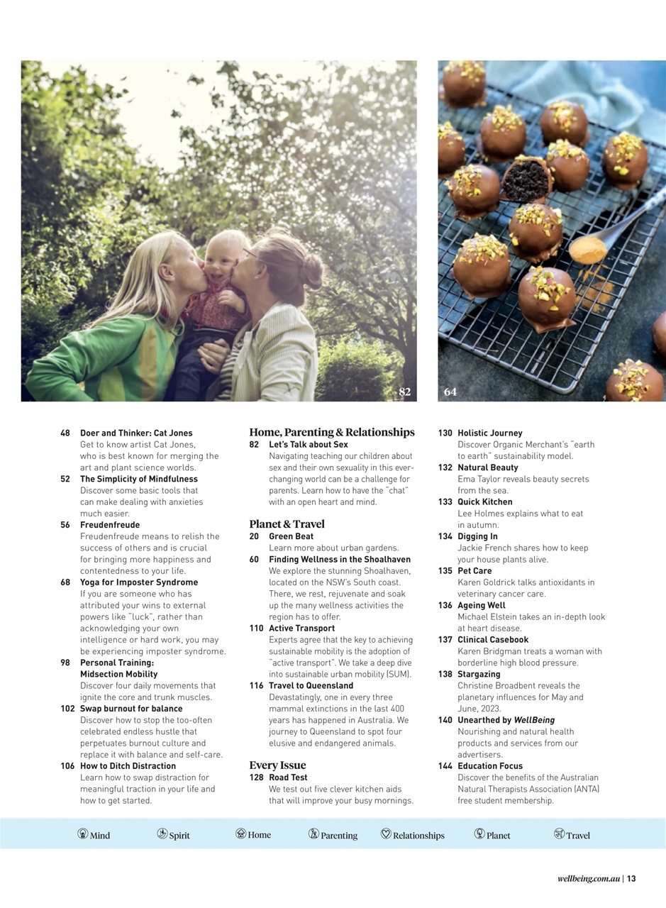 WellBeing Preview Pages