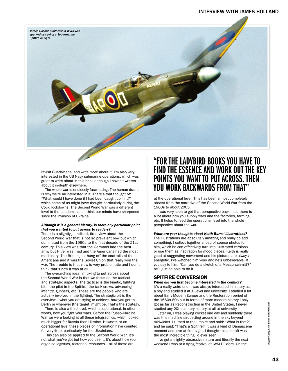 History of War Preview Pages