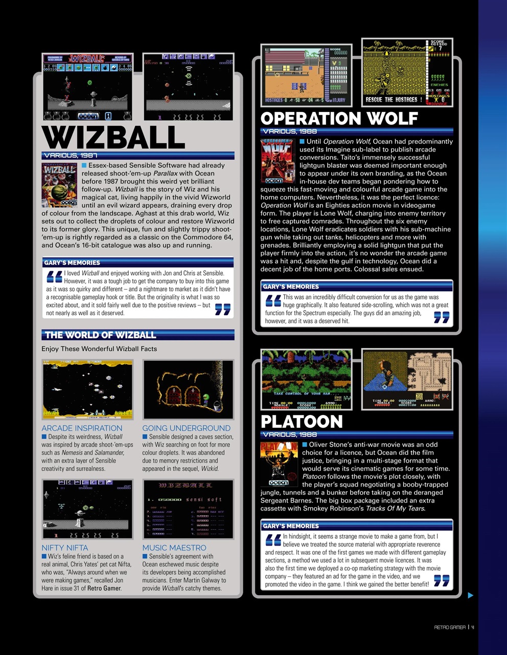 Retro Gamer Preview Pages