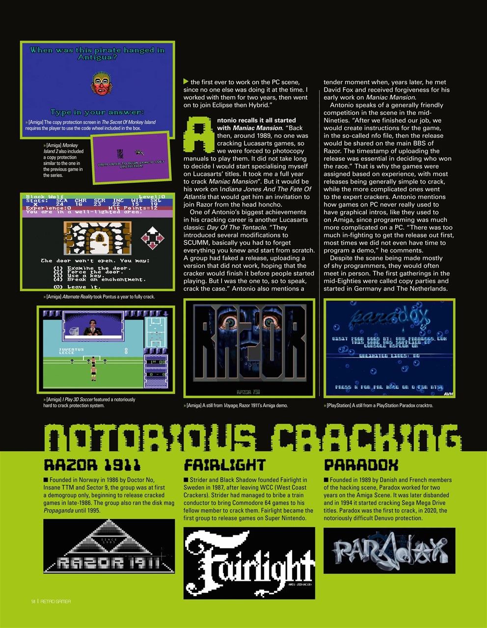 Retro Gamer Preview Pages