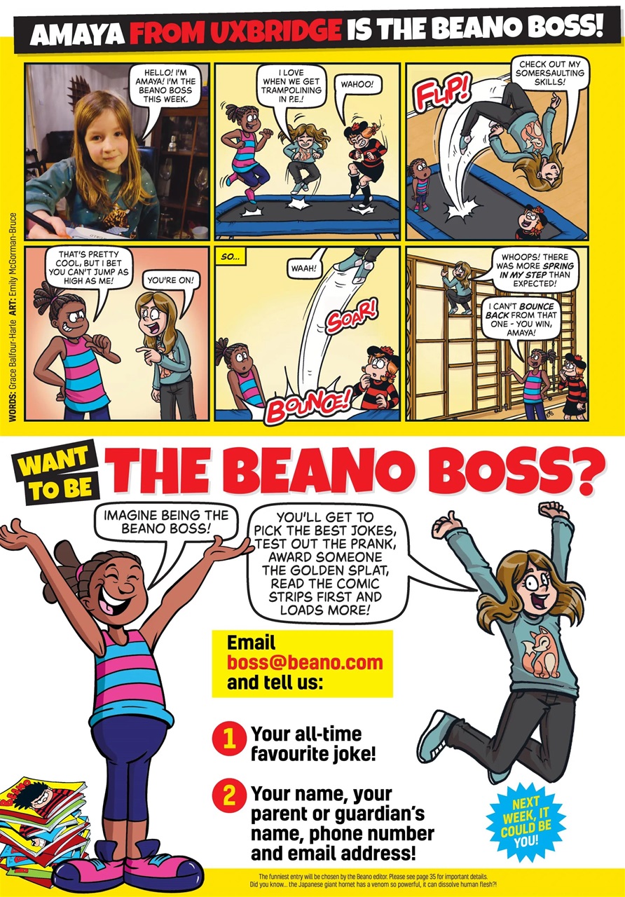 Beano Preview Pages