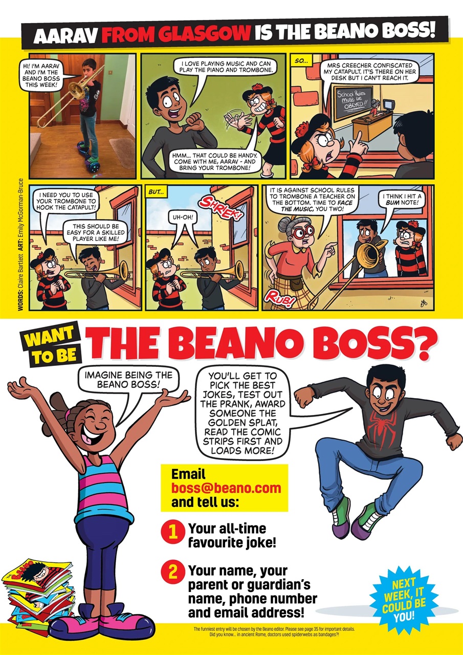 Beano Preview Pages